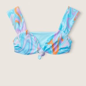 Nwt Victoria's Secret pink 4 way reversible swimsuit top